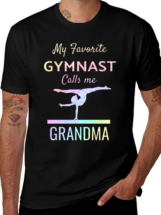 My Favorite Gymnast Calls Me Grandma T-Shirt