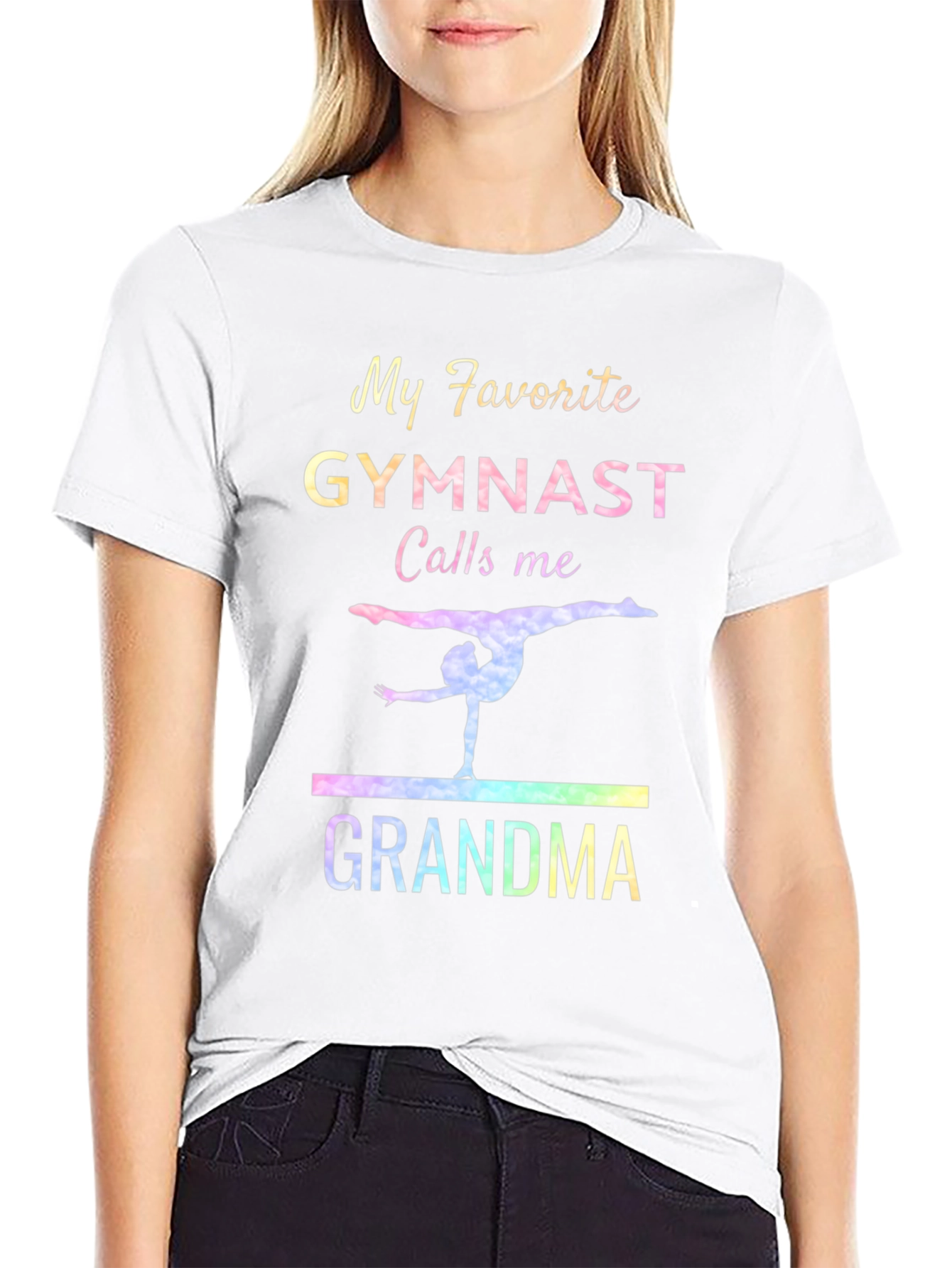 My Favorite Gymnast Calls Me Grandma T-Shirt