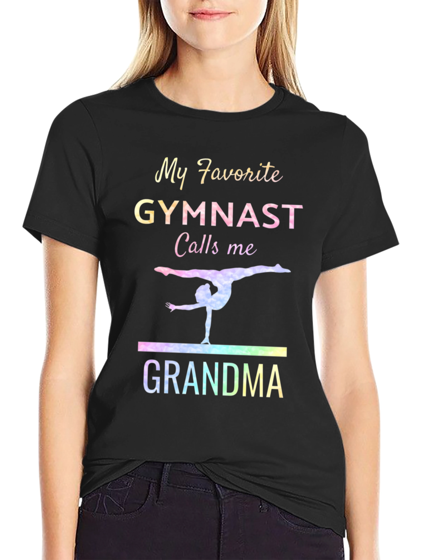 My Favorite Gymnast Calls Me Grandma T-Shirt