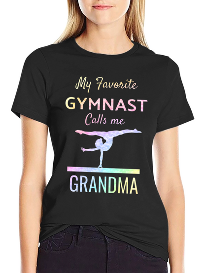 My Favorite Gymnast Calls Me Grandma T-Shirt