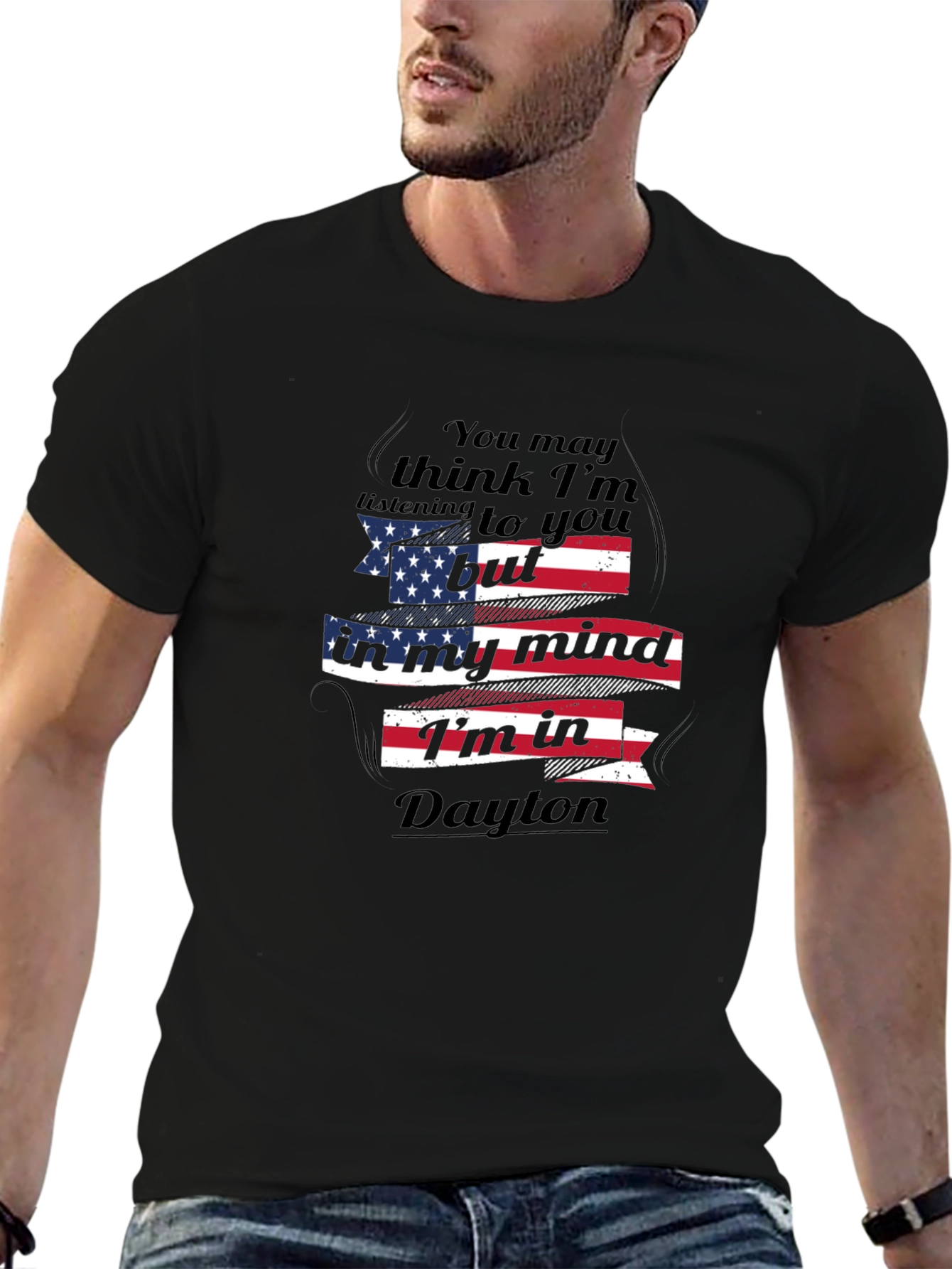 Dayton Mind USA Flag T-Shirt