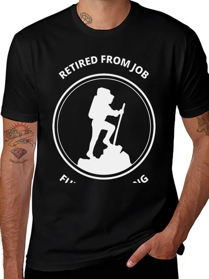 Retired From Job Hiking T-Shirt