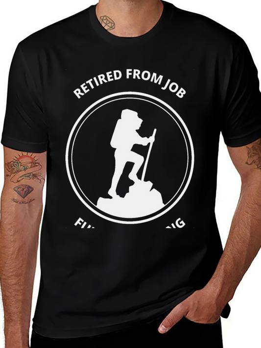 Retired From Job Hiking T-Shirt
