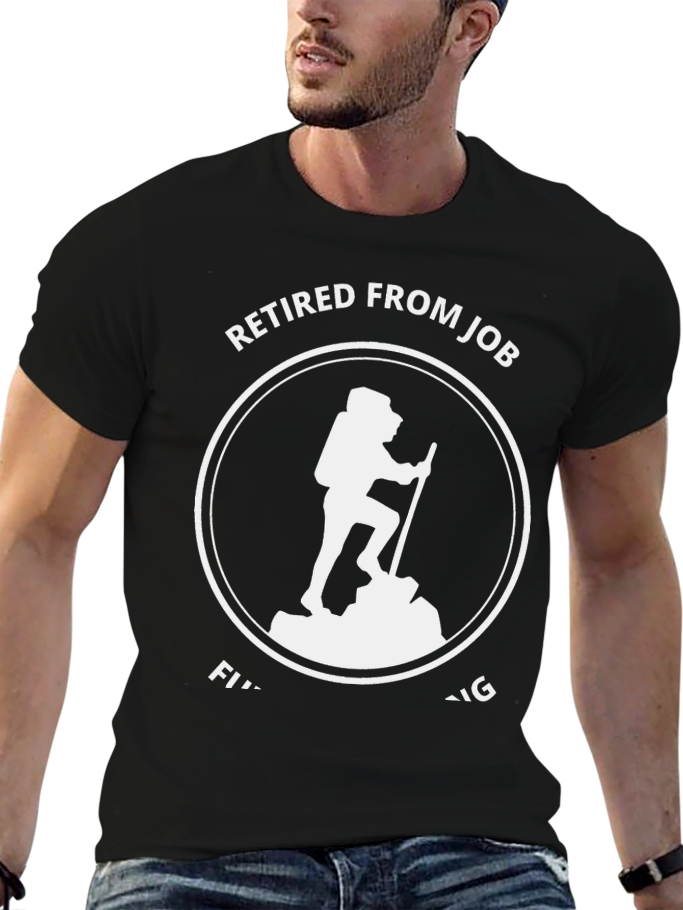 Retired From Job Hiking T-Shirt