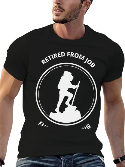 Retired From Job Hiking T-Shirt