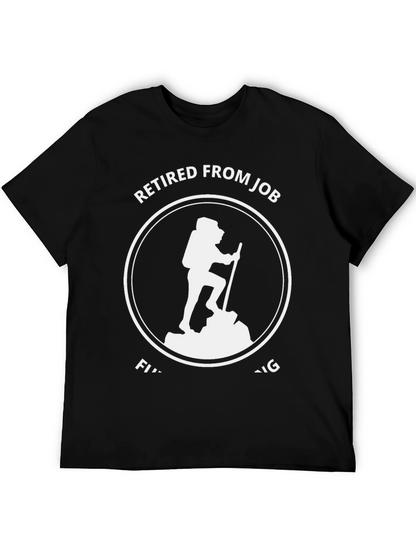 Retired From Job Hiking T-Shirt