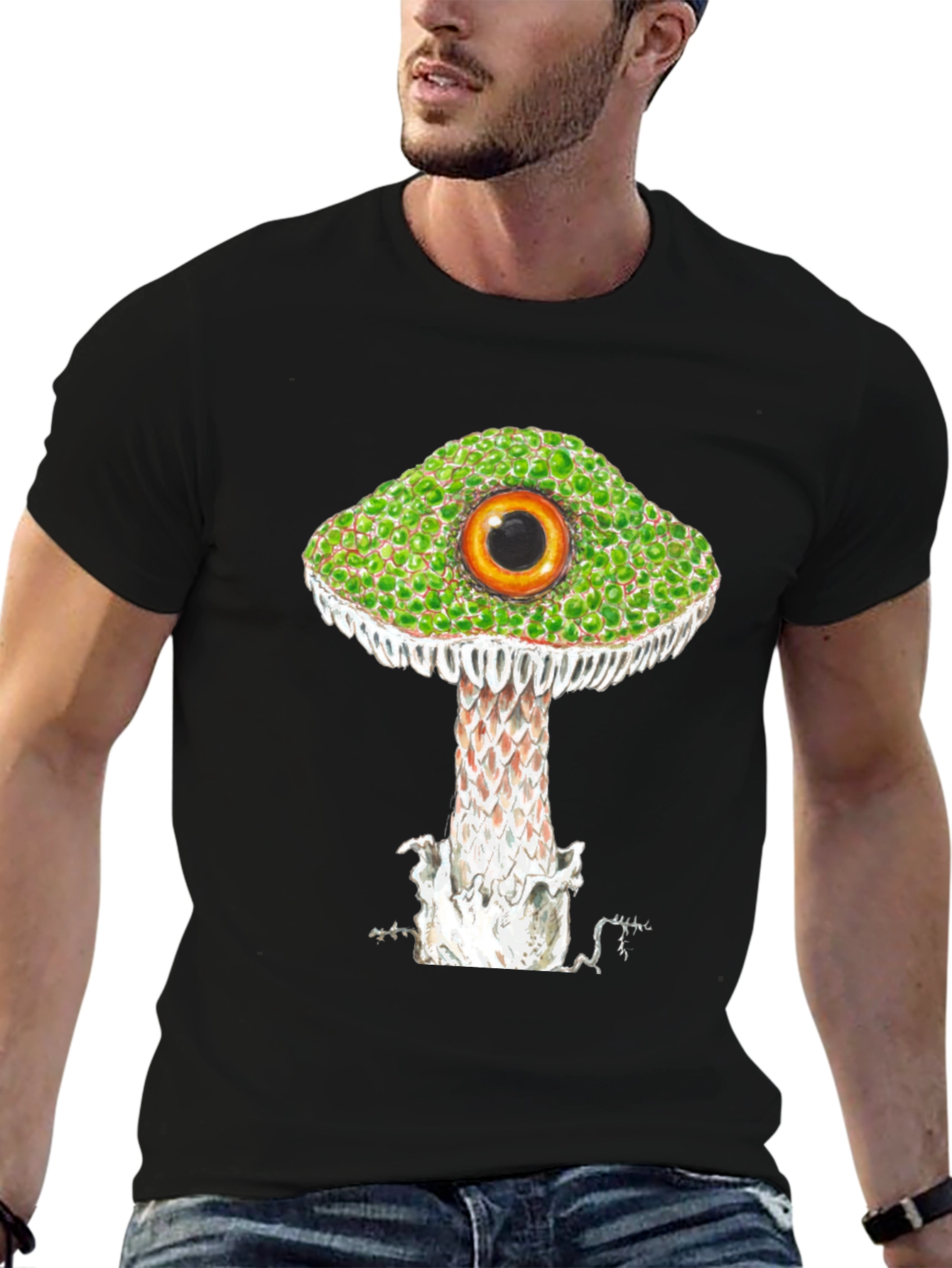 Eye-Conic Mushroom Graphic Tee