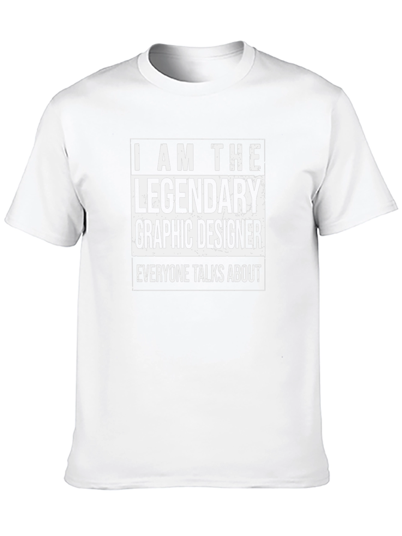 Legendary Graphic Designer T-Shirt - Black