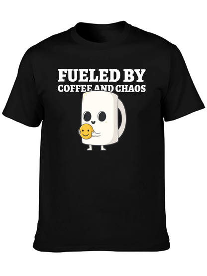 Fueled by Coffee and Chaos T-Shirt