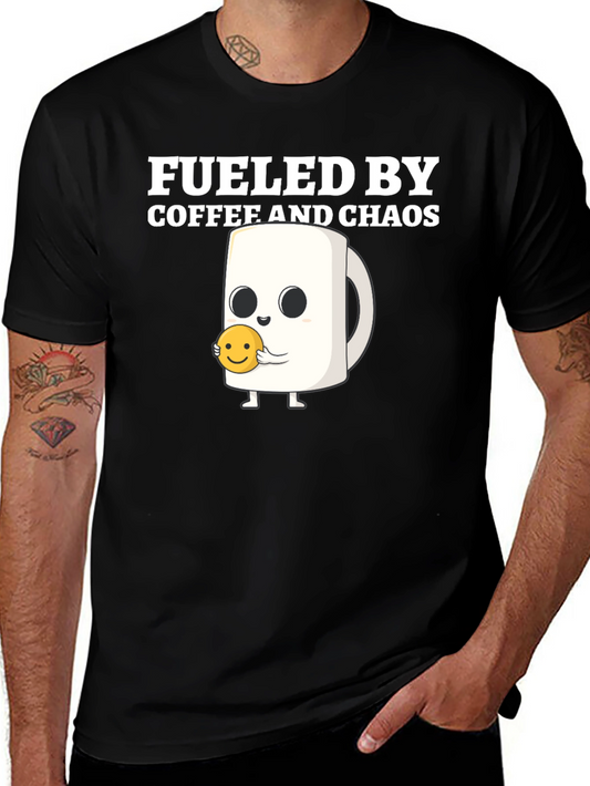Fueled by Coffee and Chaos T-Shirt