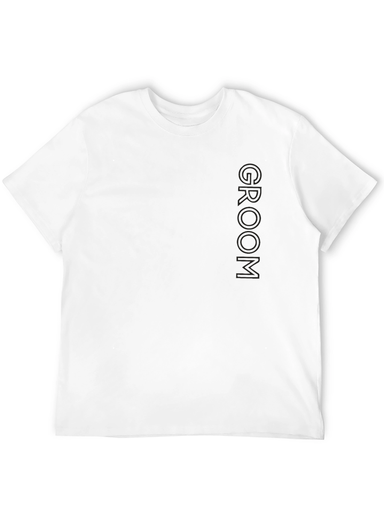 Groom Black Crewneck T-Shirt