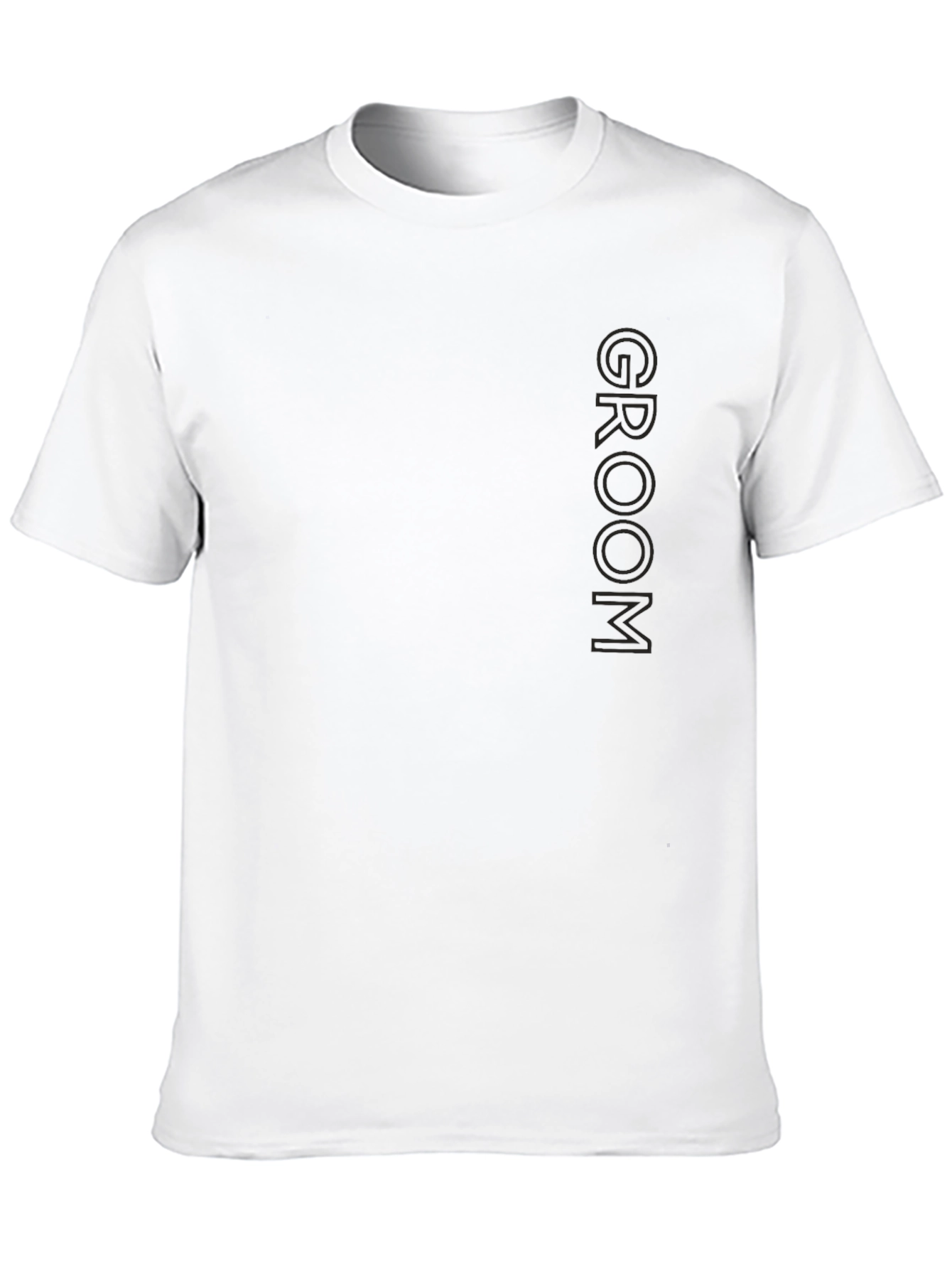 Groom Black Crewneck T-Shirt