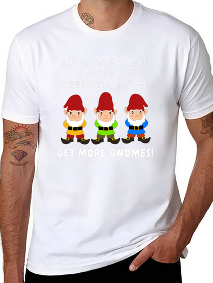 Funny Gnome T-Shirt: The Little Voices