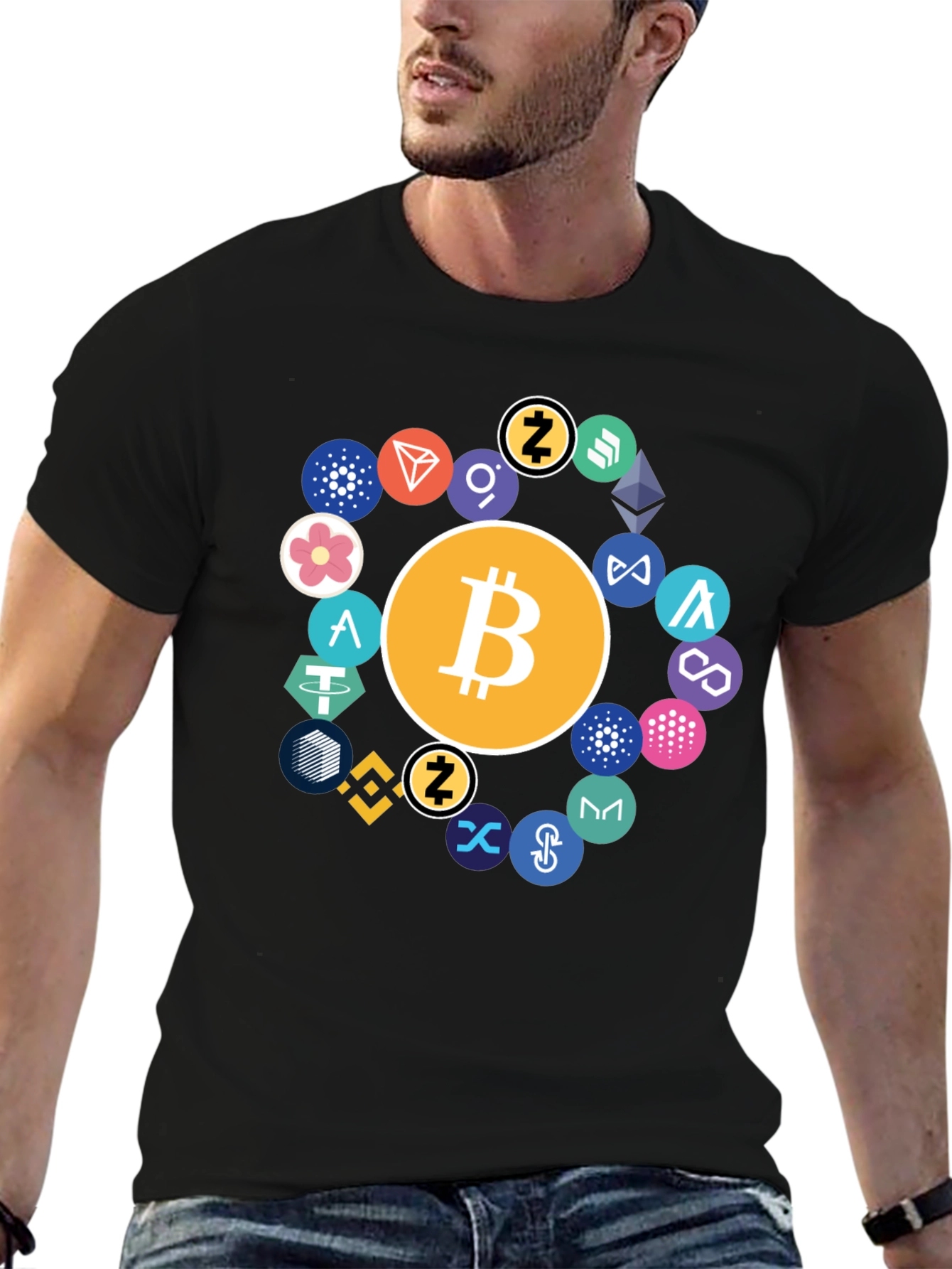 Crypto Currency Bitcoin T-Shirt