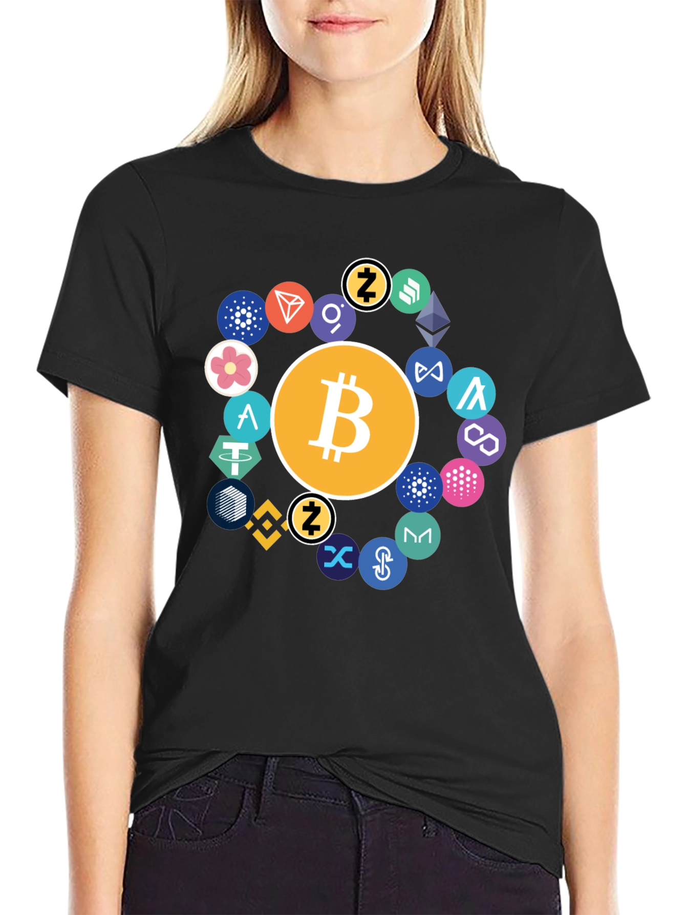 Crypto Currency Bitcoin T-Shirt