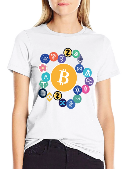 Crypto Currency Bitcoin T-Shirt