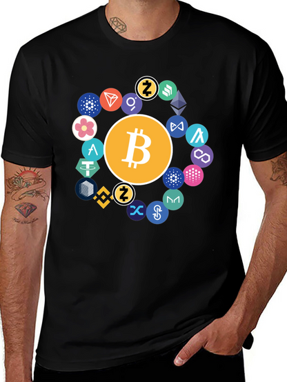 Crypto Currency Bitcoin T-Shirt