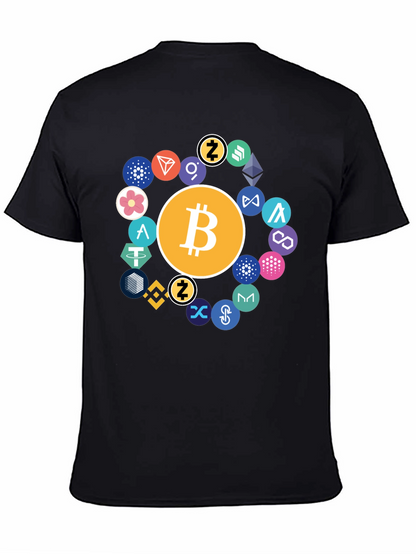 Crypto Currency Bitcoin T-Shirt