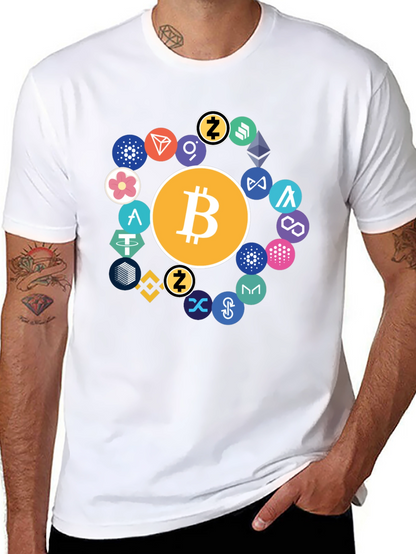 Crypto Currency Bitcoin T-Shirt