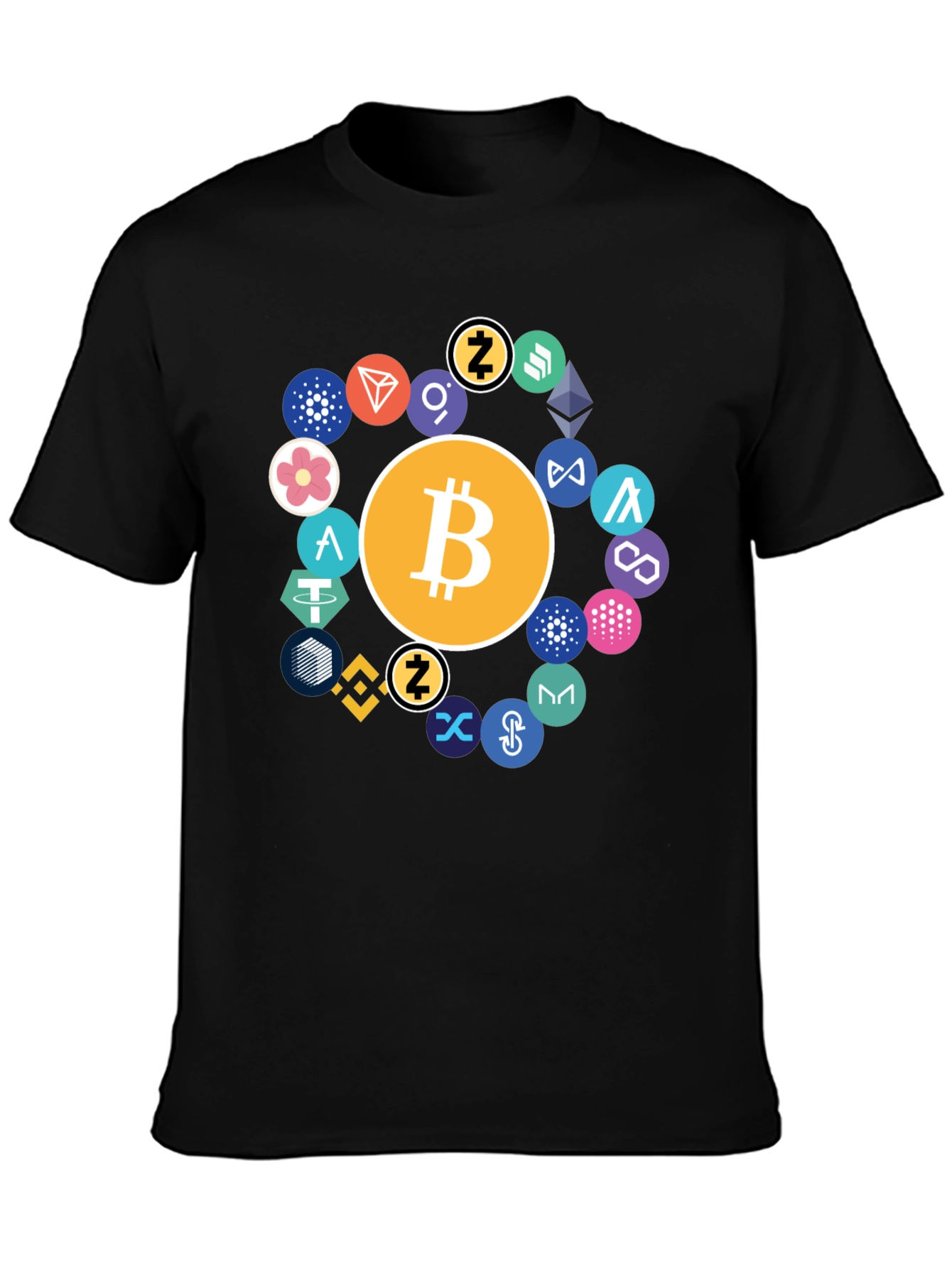 Crypto Currency Bitcoin T-Shirt