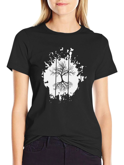 Black Tree of Life Graphic Tee