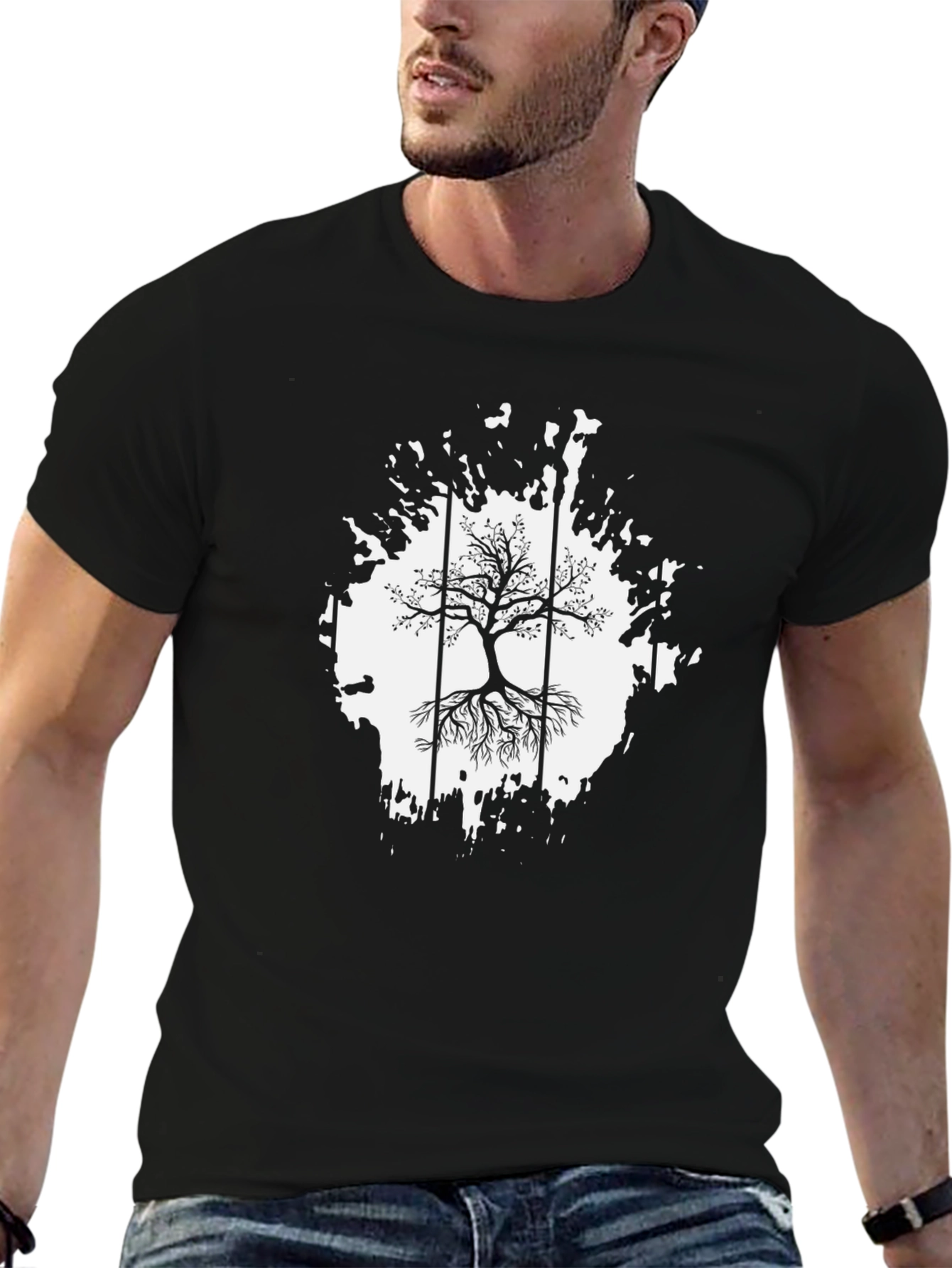 Black Tree of Life Graphic Tee