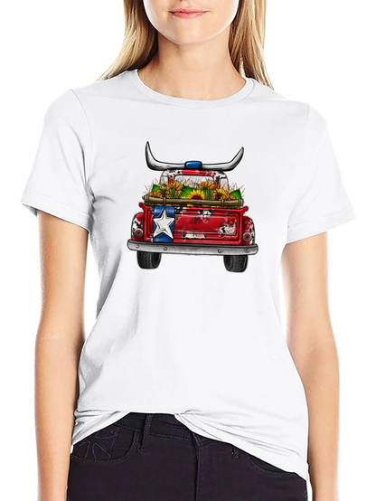Rustic Truck & Texas Pride T-Shirt
