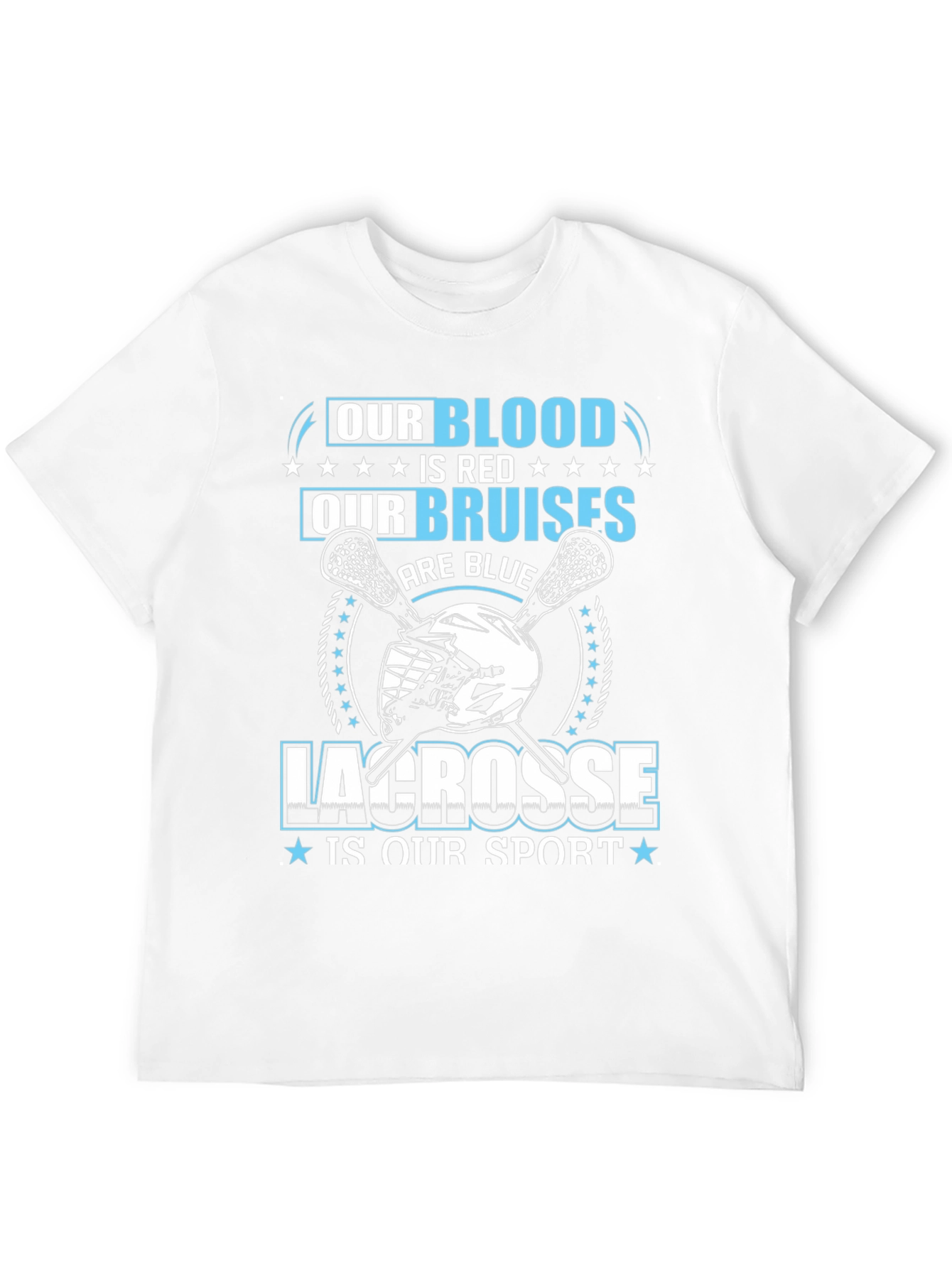 Lacrosse T-Shirt - Blood Bruises Sport Tee