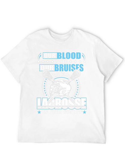 Lacrosse T-Shirt - Blood Bruises Sport Tee