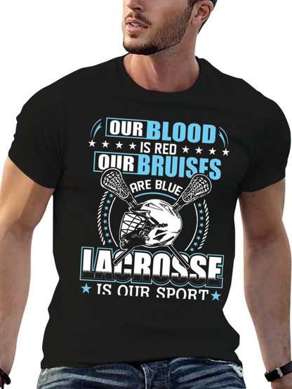 Lacrosse T-Shirt - Blood Bruises Sport Tee