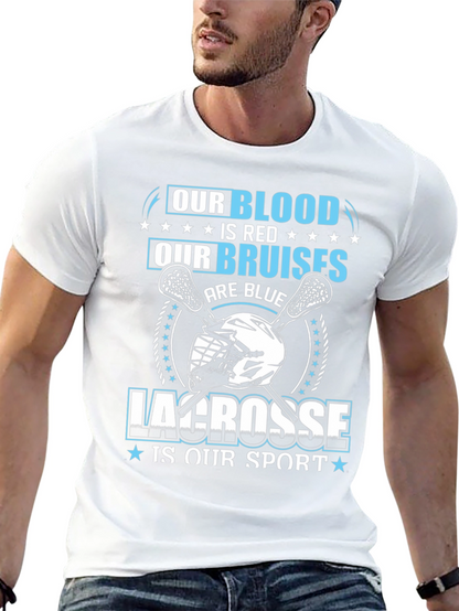 Lacrosse T-Shirt - Blood Bruises Sport Tee