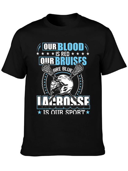 Lacrosse T-Shirt - Blood Bruises Sport Tee
