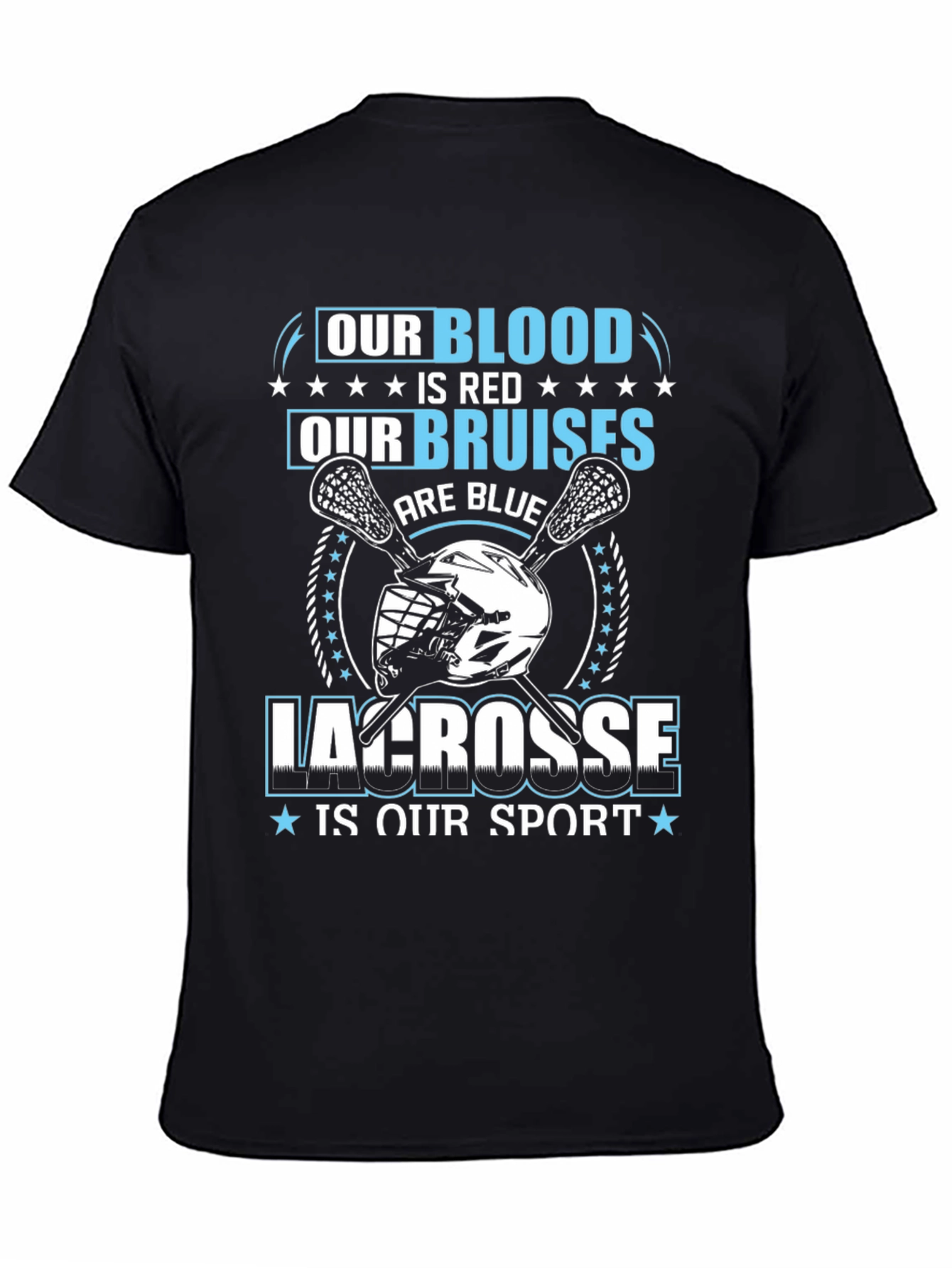 Lacrosse T-Shirt - Blood Bruises Sport Tee