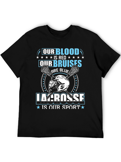 Lacrosse T-Shirt - Blood Bruises Sport Tee