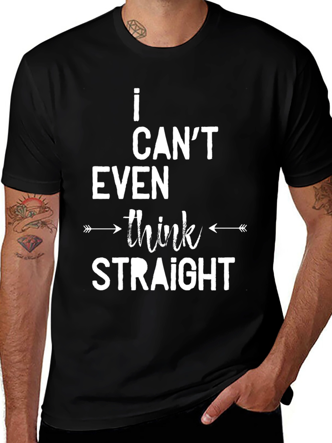 I Cant Even Think Straight Graphic Tee