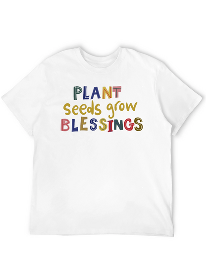 Plant Seeds Grow Blessings Graphic T-Shirt
