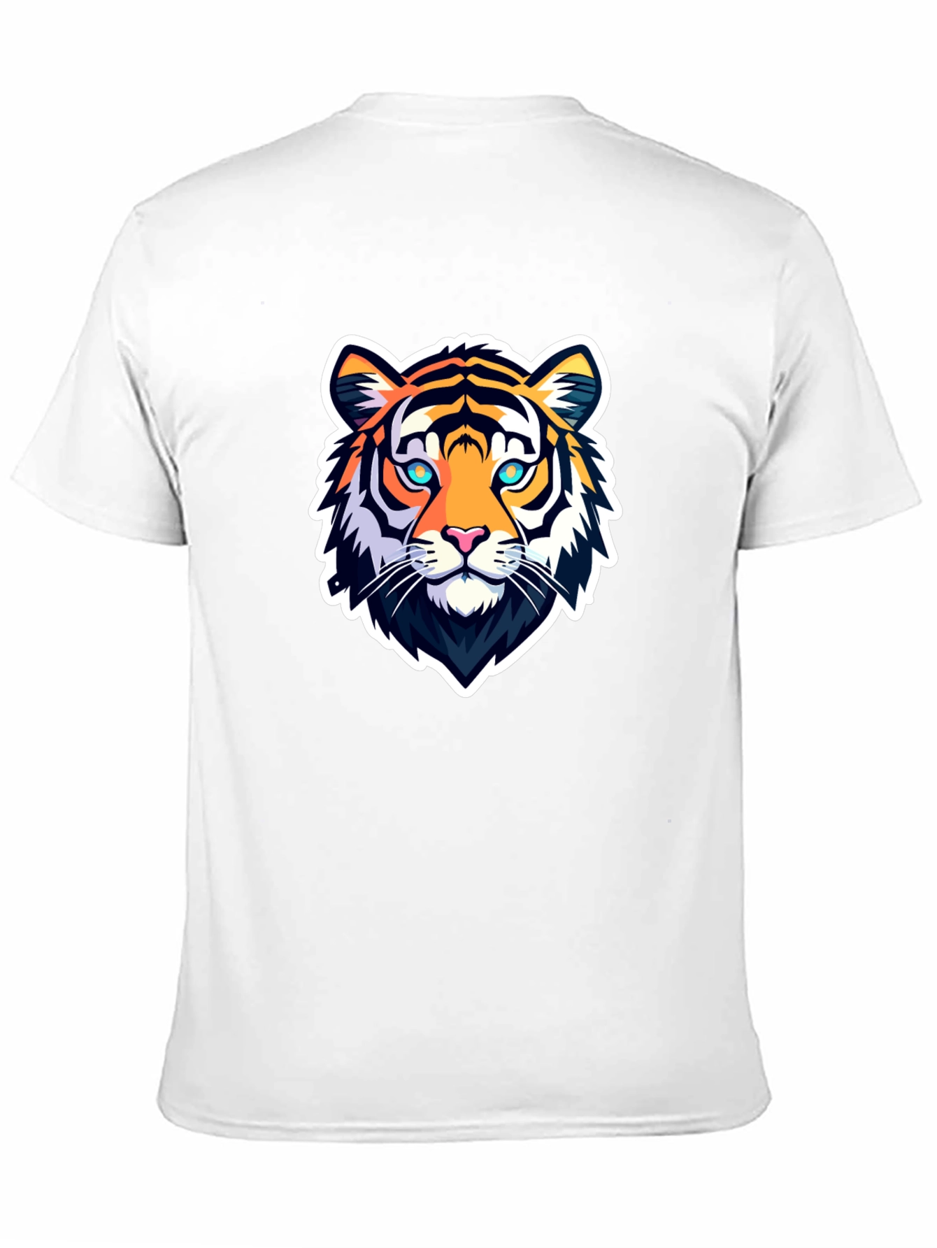 Cool Tiger Graphic Tee - Mens Black T-Shirt
