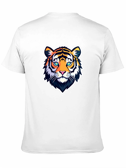 Cool Tiger Graphic Tee - Mens Black T-Shirt
