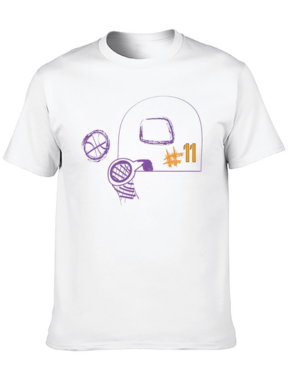 Basketball Graphic Tee - Number 11