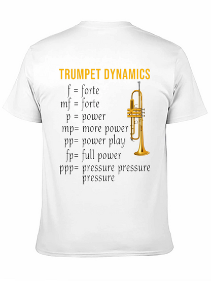 Trumpet Dynamics T-Shirt - Music Lover Apparel