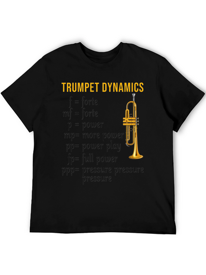 Trumpet Dynamics T-Shirt - Music Lover Apparel