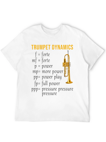Trumpet Dynamics T-Shirt - Music Lover Apparel