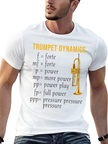 Trumpet Dynamics T-Shirt - Music Lover Apparel