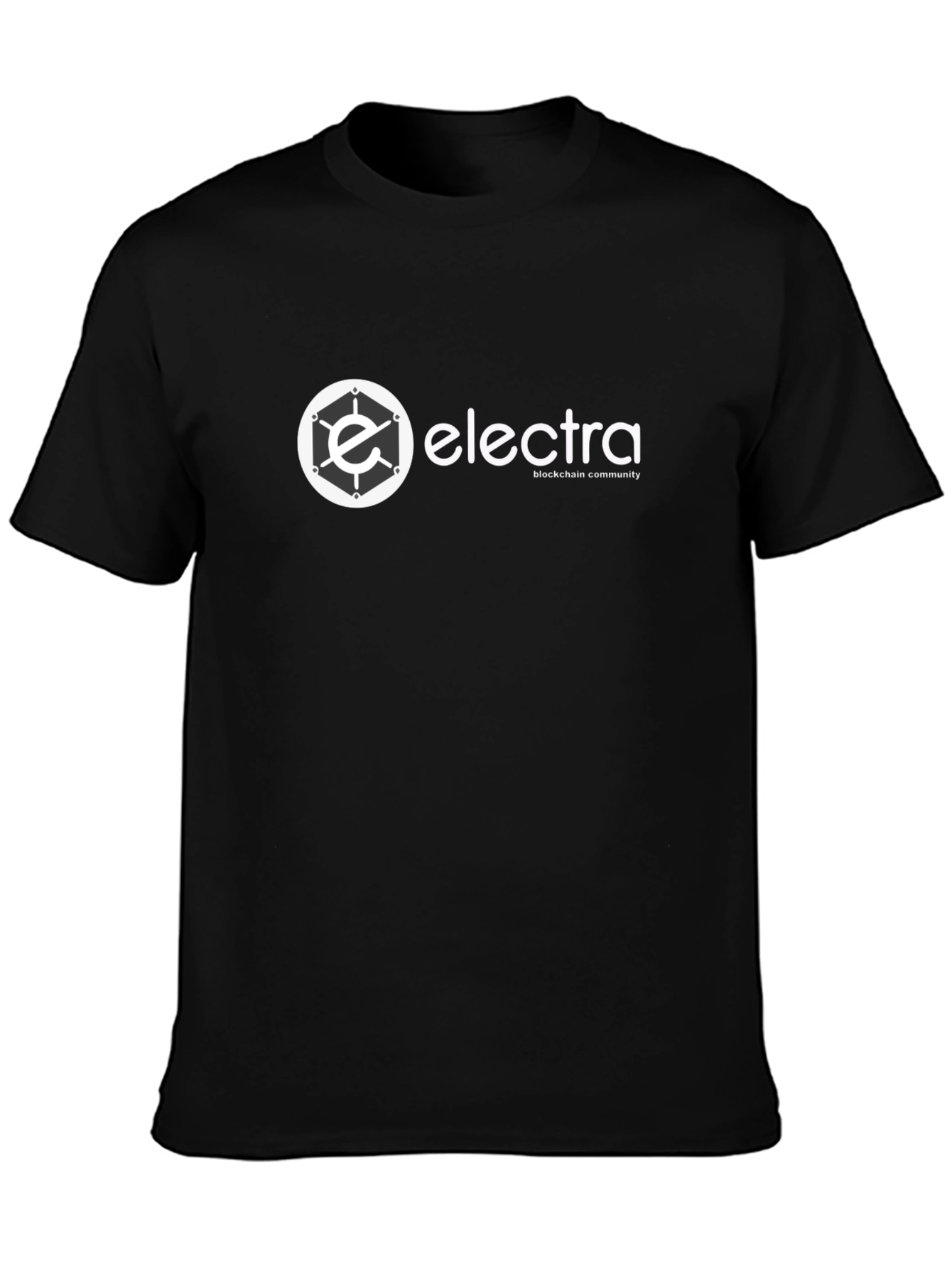Electra Blockchain Community Black T-Shirt