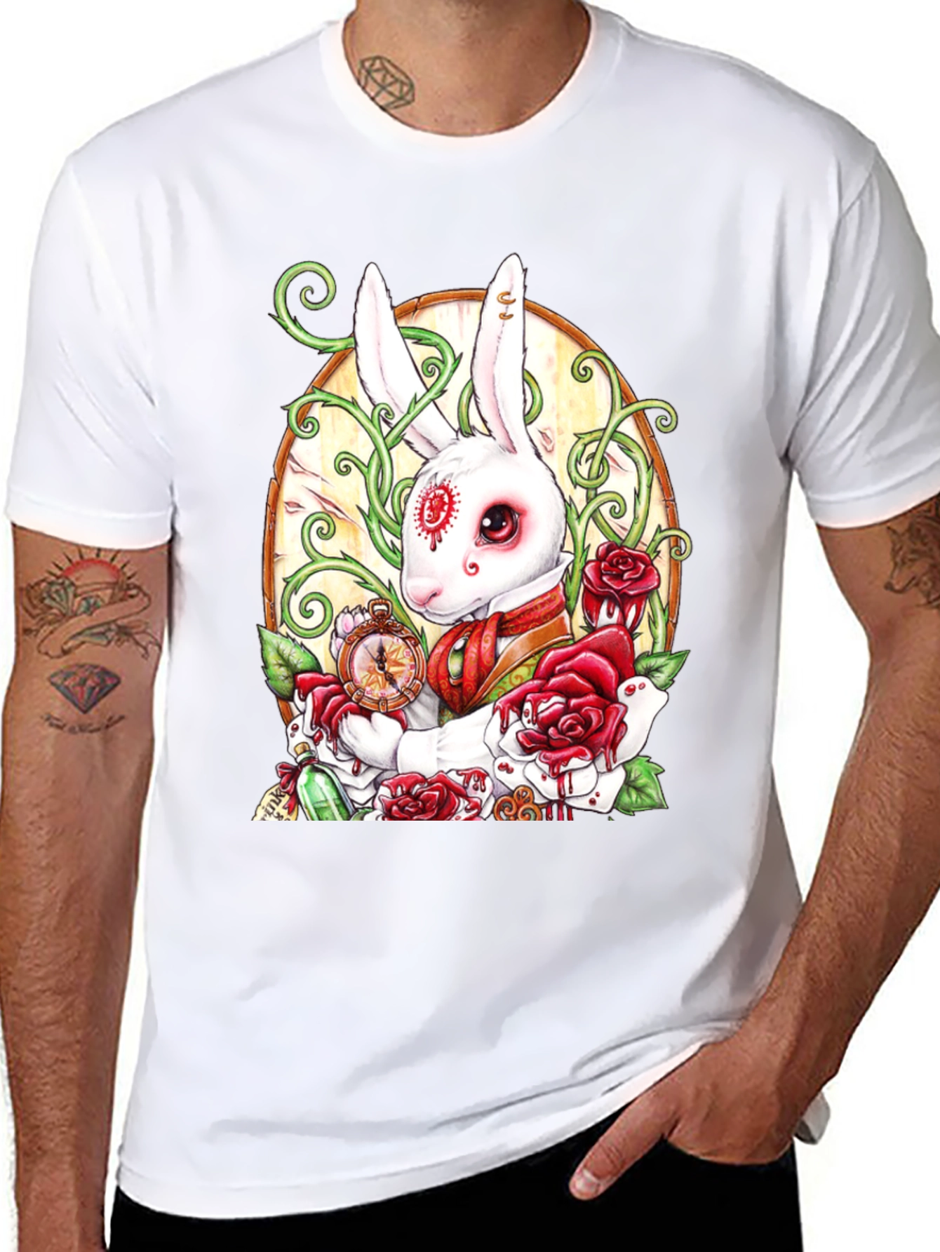 Alice in Wonderland Rabbit T-Shirt
