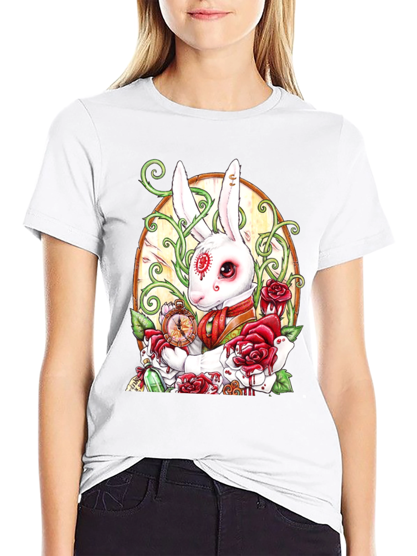 Alice in Wonderland Rabbit T-Shirt