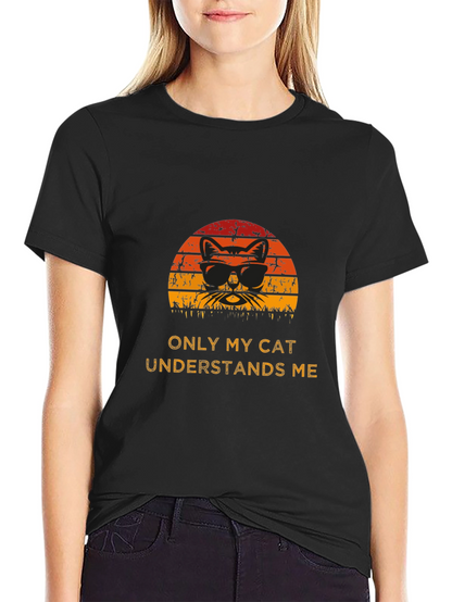 Cool Cat Graphic T-Shirt