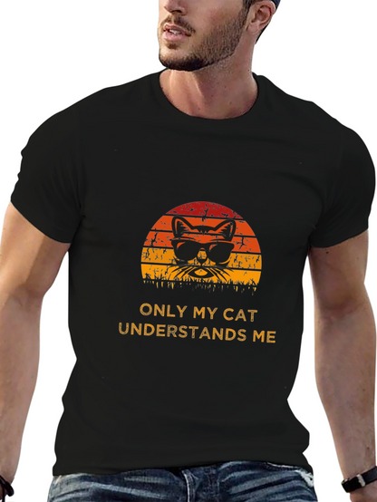 Cool Cat Graphic T-Shirt