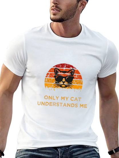 Cool Cat Graphic T-Shirt