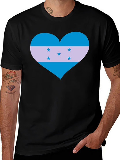 Honduras Flag Heart T-Shirt